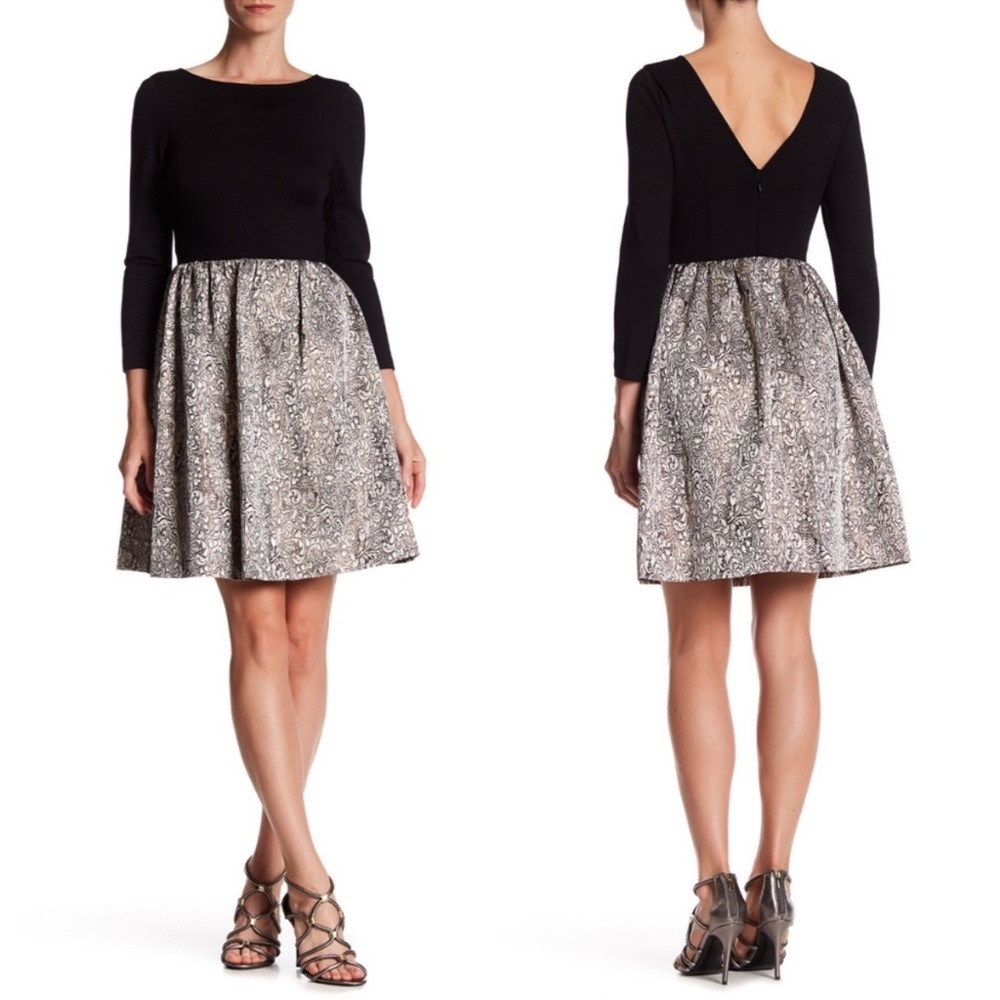 NWOT ERIN Erin Fetherston Black Lace Polly Dress Women’s Size 2 - Picture 1 of 17